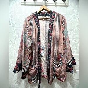 Floral kimono jacket from Anthropologie